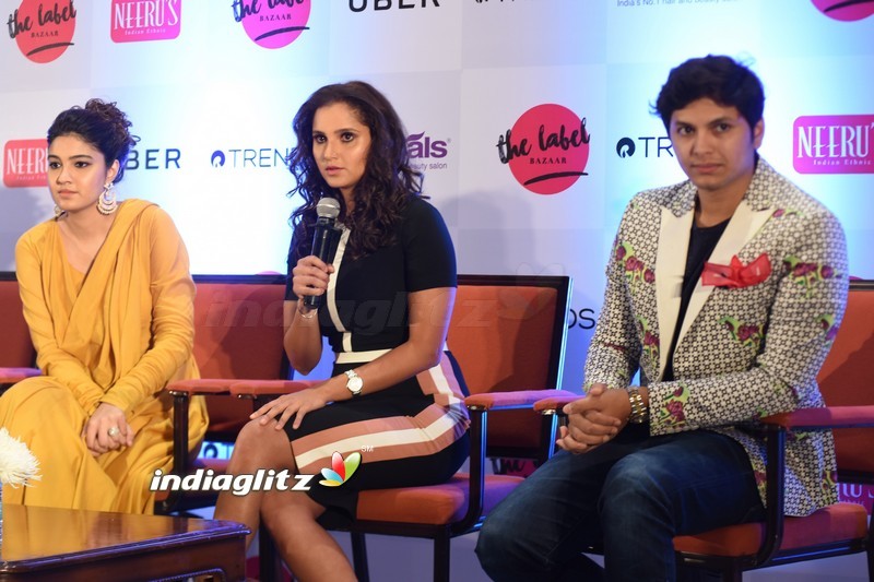 Sania Mirza Inaugurates The Label Bazaar In Chennai