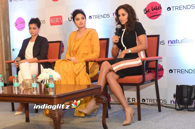 Sania Mirza Inaugurates The Label Bazaar In Chennai