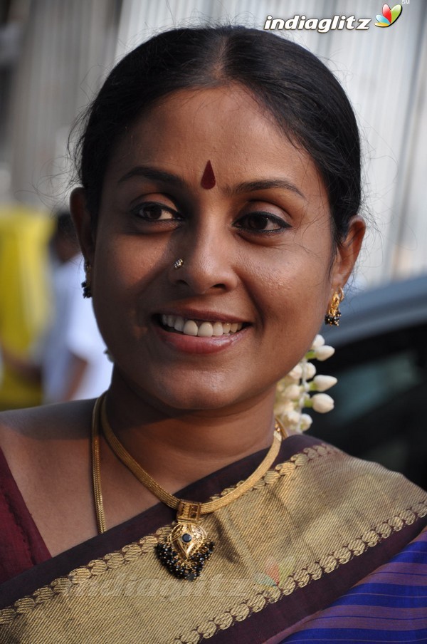 Saranya Ponvannan Meets The Press