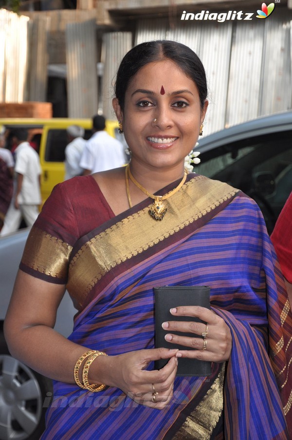 Saranya Ponvannan Meets The Press