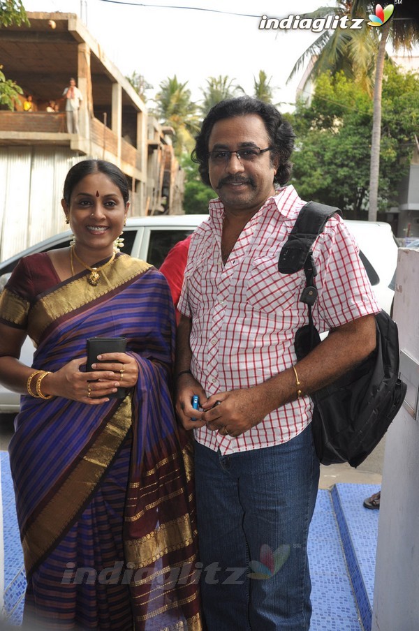 Saranya Ponvannan Meets The Press