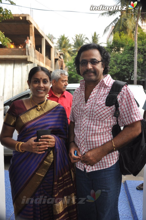 Saranya Ponvannan Meets The Press