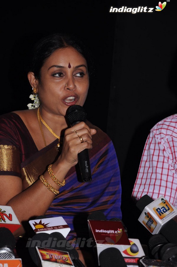 Saranya Ponvannan Meets The Press