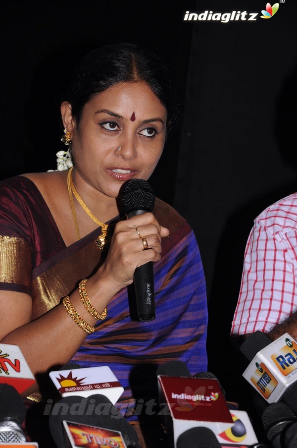 Saranya Ponvannan Meets The Press