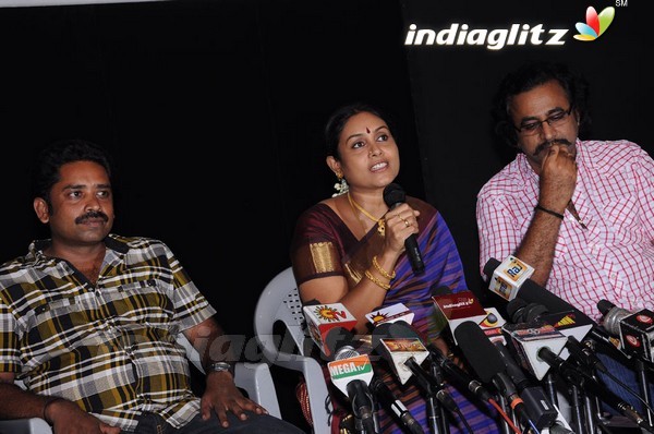 Saranya Ponvannan Meets The Press