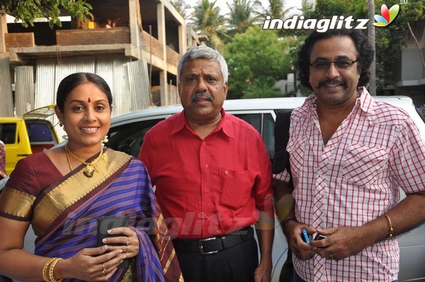 Saranya Ponvannan Meets The Press