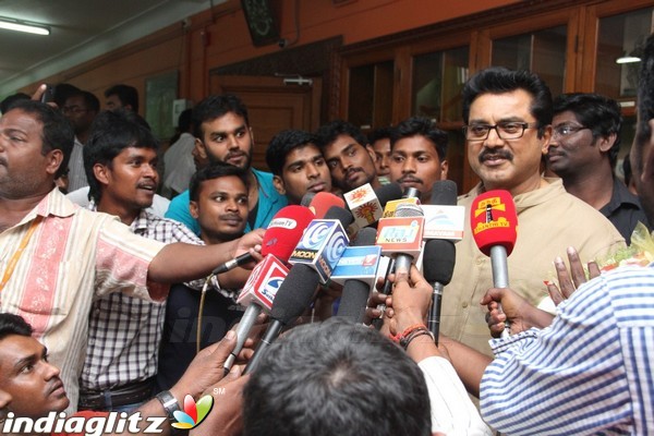 Actor Sarath Kumar and Mrs. Vimala Britto at Social Impact Awards