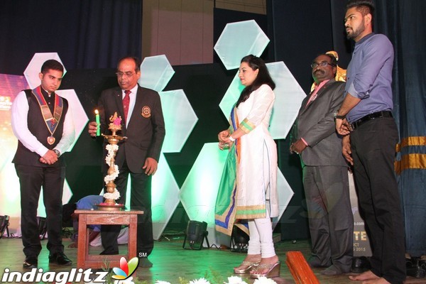 Actor Sarath Kumar and Mrs. Vimala Britto at Social Impact Awards