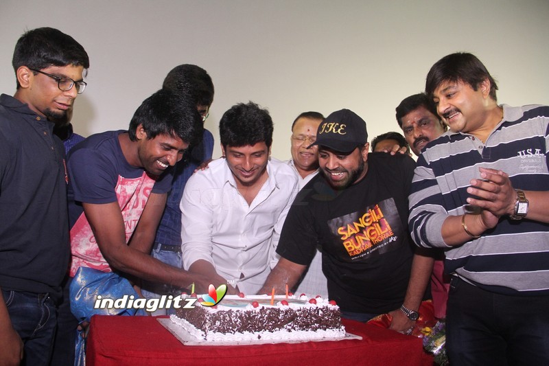 'Sangili Bungili Kadhava Thorae' Success Celebration at Kamala Cinemas