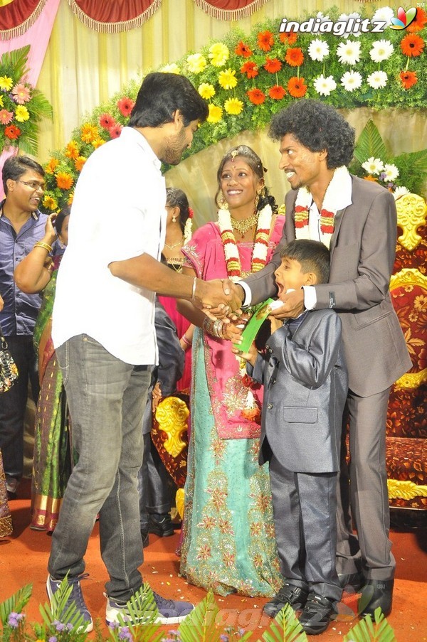 Actor Sentrayan Wedding Reception