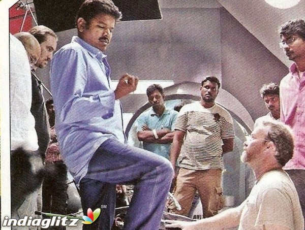 Director Shankar Rare Working Stills