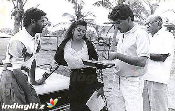 Director Shankar Rare Working Stills