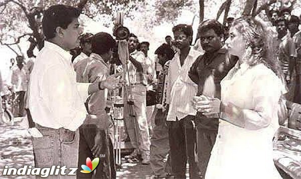 Director Shankar Rare Working Stills