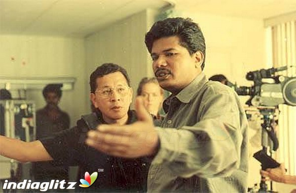 Director Shankar Rare Working Stills