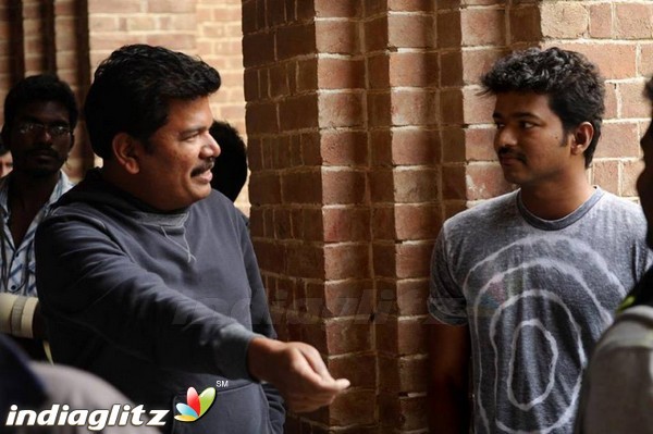 Director Shankar Rare Working Stills