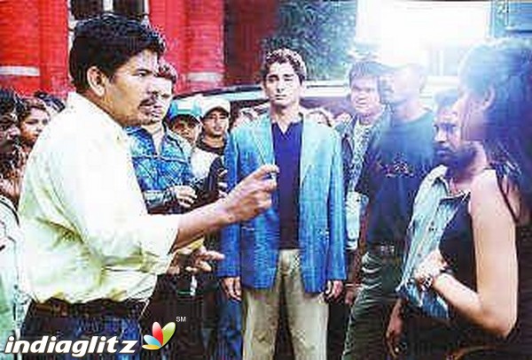 Director Shankar Rare Working Stills