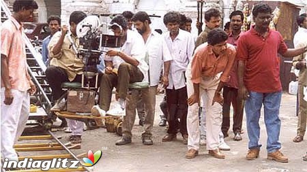 Director Shankar Rare Working Stills