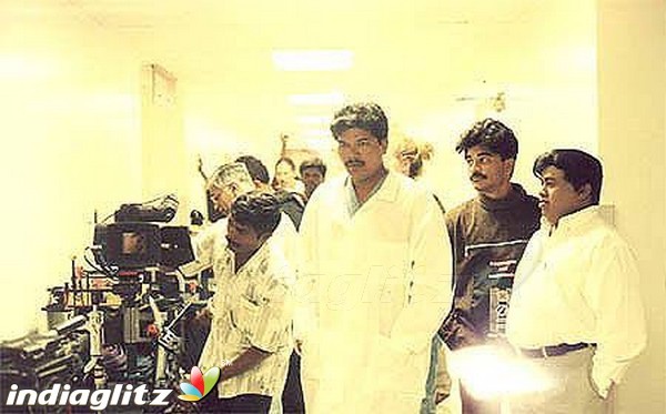 Director Shankar Rare Working Stills