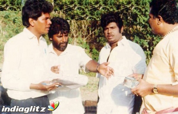 Director Shankar Rare Working Stills