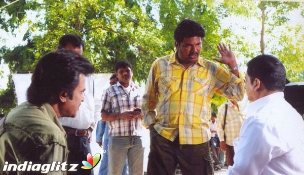 Director Shankar Rare Working Stills