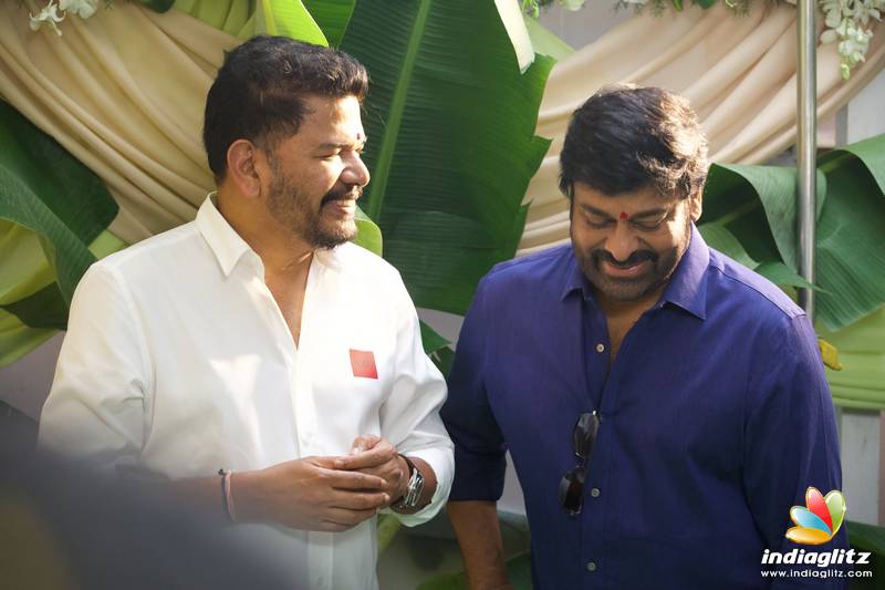 Grand Launch of Director Shankar's #SVC50 #RC15