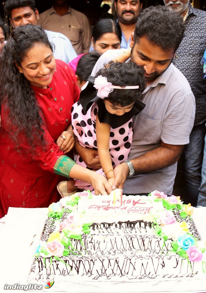 Dance Master Lalitha Shobi & Shobi's Daughter Syamantakamani Ashvika 2nd Birthday Celebration