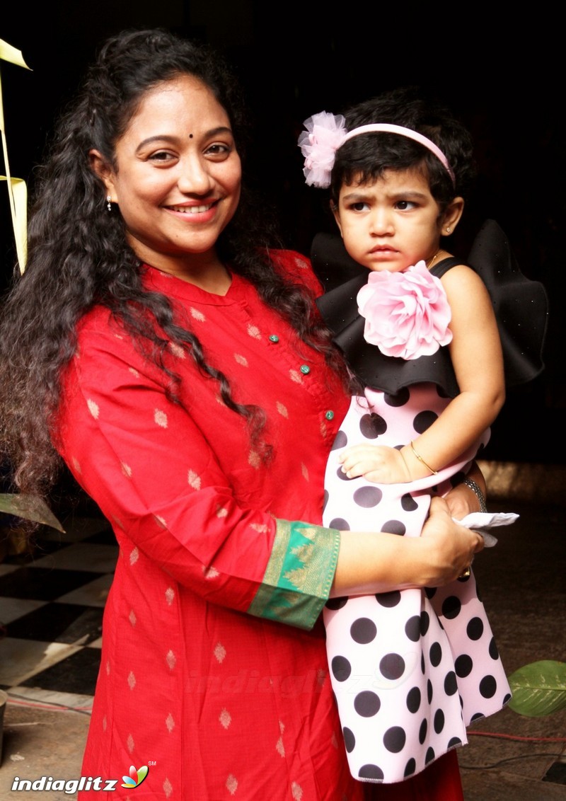 Dance Master Lalitha Shobi & Shobi's Daughter Syamantakamani Ashvika 2nd Birthday Celebration