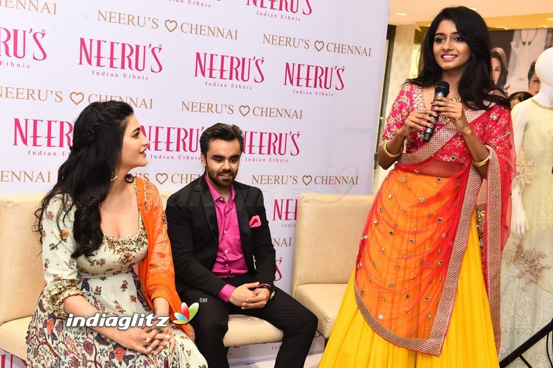 Shruti Haasan launches Neeru's the First Flagship Family Store in Chennai