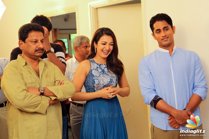 Siddharth, Catherine Tresa's New Movie Pooja