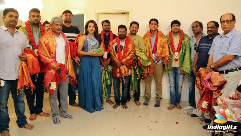 Siddharth, Catherine Tresa's New Movie Pooja