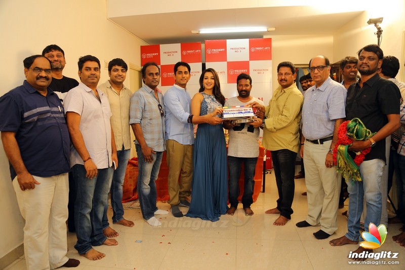 Siddharth, Catherine Tresa's New Movie Pooja