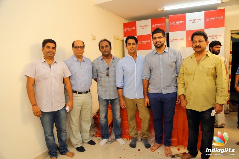 Siddharth, Catherine Tresa's New Movie Pooja