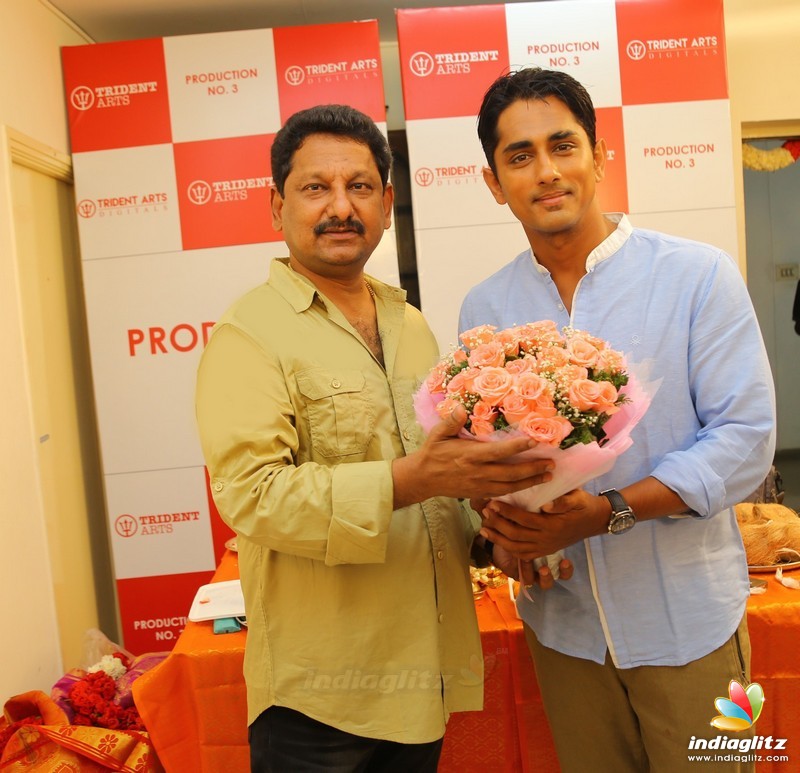 Siddharth, Catherine Tresa's New Movie Pooja