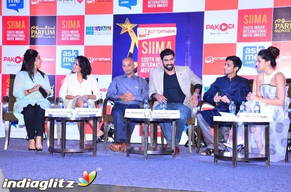 SIIMA awards press meet