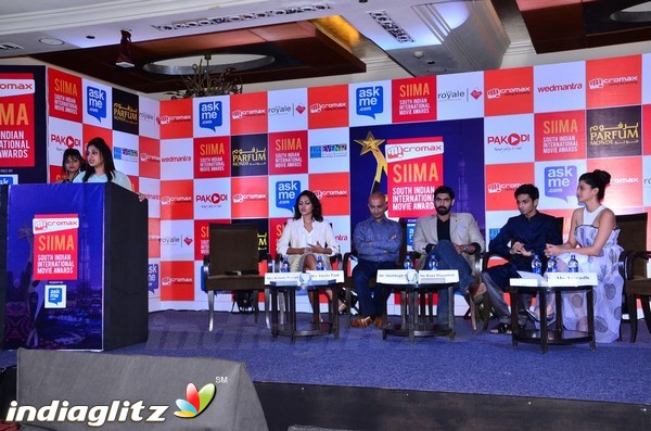 SIIMA awards press meet