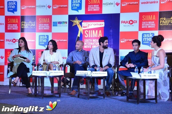 SIIMA awards press meet