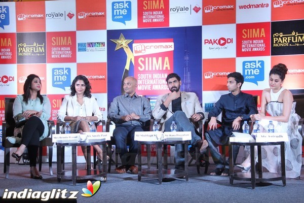 SIIMA awards press meet