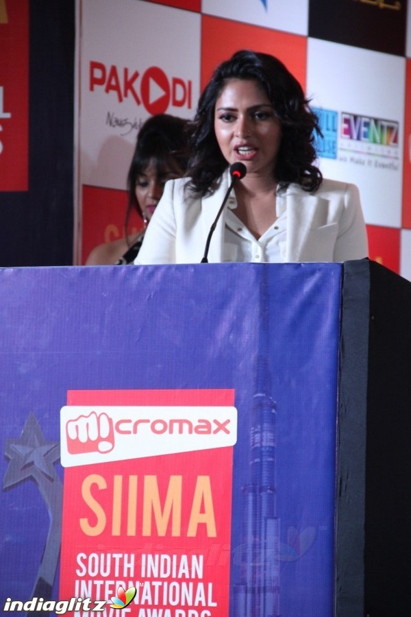 SIIMA awards press meet