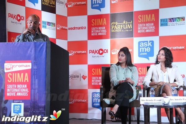 SIIMA awards press meet