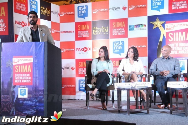 SIIMA awards press meet