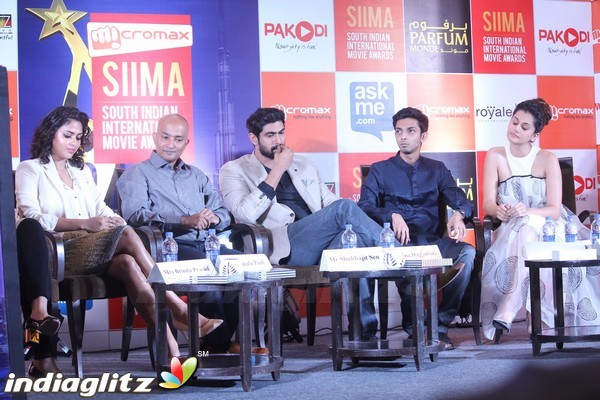 SIIMA awards press meet