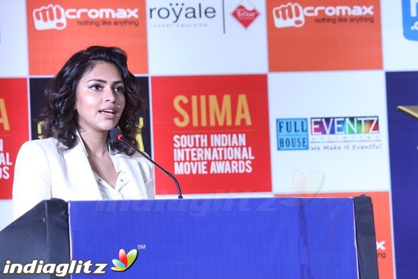 SIIMA awards press meet