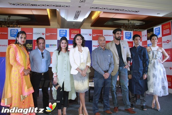 SIIMA awards press meet