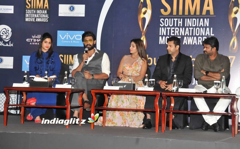 SIIMA 2017 Press Conference at Abu Dhabi