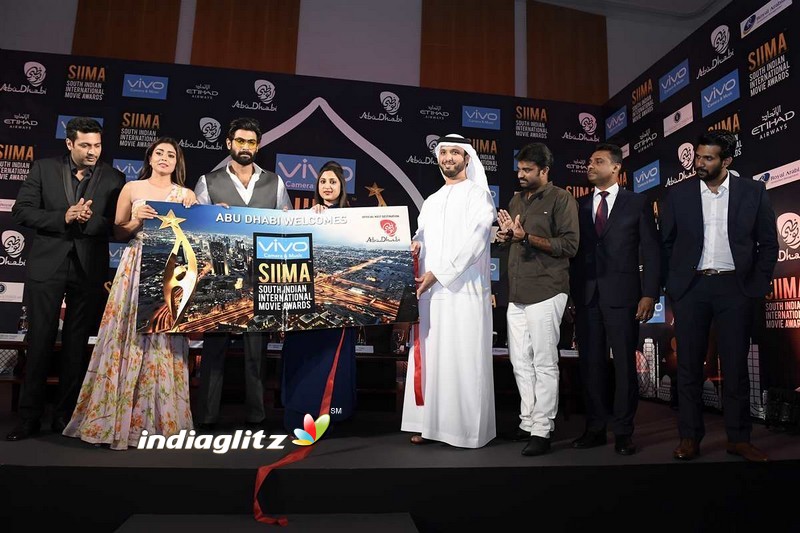 SIIMA 2017 Press Conference at Abu Dhabi