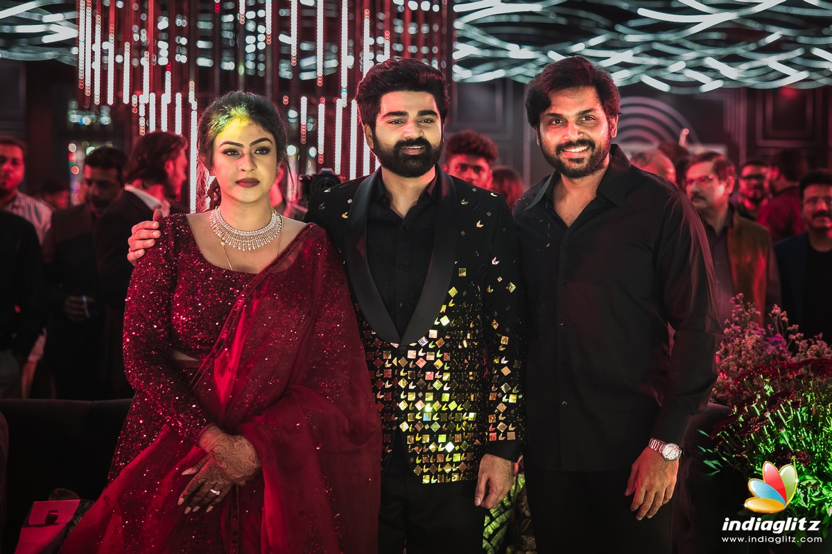 Celebrities at Sirish and Hasna Wedding Reception