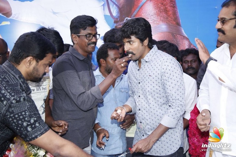 Siva Birthday Celebration at Seemaraja Shooting Spot