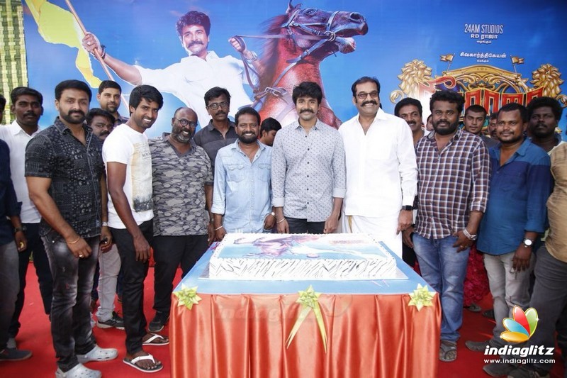 Siva Birthday Celebration at Seemaraja Shooting Spot