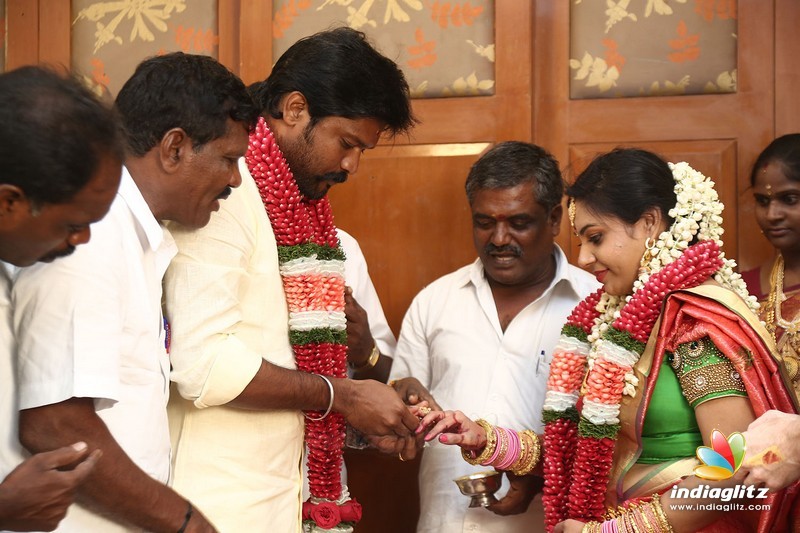 Soundararaja and Tamanna engagement