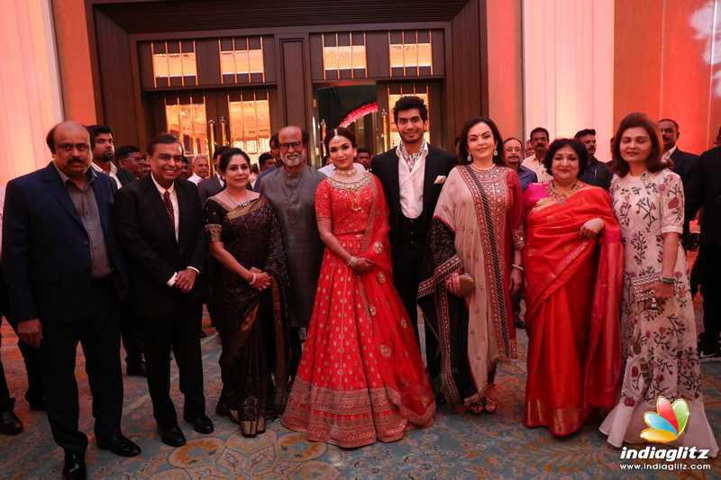 Celebs at Vishagan - Soundarya Wedding Reception